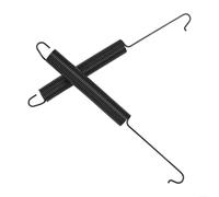 Set di 2 molle per porta lavastoviglie 154430601, ricambio | Compatibile con vecchi modelli, equivalente funzionale, vestibilità sicura, riparazione rapida