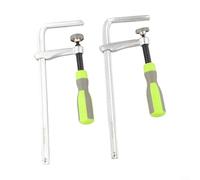 Set di 2 morsetti a coda di rondine con guida a vite rapida per binari, adatti per la lavorazione del legno e applicazioni di lavorazione dei metalli che richiedono una forte tenuta del materiale