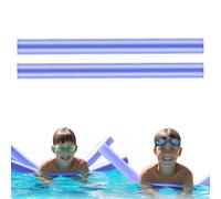 Set di 2 noodle da piscina, bastoncini in schiuma morbida e resistente, galleggianti in schiuma cava per bambini e adulti, forte e flessibile, per il nuoto per la fiducia in piscina