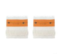 Set di 2 nuclei di ricambio per stufe a petrolio compatibili con vari modelli di riscaldatori a cherosene per un assorbimento costante del carburante (120 x 3,0 x 190 mm)