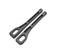 Set di 2 Organizer per Spazio Sedile Auto per Seat Leon 1999-2026, Riempitivo Gap Consolle Centrale, Previene la Caduta di Oggetti, Vano Portaoggetti Interno per Accessori,Black