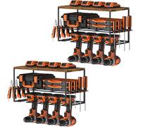 Set Di 2 Organizer per Utensili Elettrici, Organizer per Attrezzi, Supporto Da P