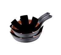 Set di 2 padelle Ø24Ø28cm con protezioni in bronzo San Ignacio
