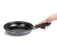 Set Di 2 Padelle Moneta Eden Minispace Da 24 E 28 Cm Con Manico Removibile