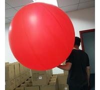 Set di 2 palloncini giganti in lattice da 182 cm per gioco rotondo a forma di uovo, perfetti per decorazioni festive e giochi interattivi di palloncini