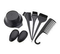 Set di 2 paraorecchie, pettine per capelli generale, per parrucchiere, tintura per capelli a casa, set di pettine con olio al forno