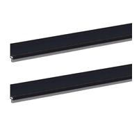 Set Di 2 Paraspifferi Sottoporta, Striscia Antipolvere Sottoporta Spazzole Ad Alta Densità Da 0,1 Mm, Materiale Tep, Antivento, Antipolvere E Antiinsetti, Lunghezza 1 M