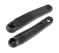 Set di 2 pedali a manovella da 170 mm in lega di alluminio con ingranaggio a scanalature ISIS per motore centrale di bici elettrica, compatibile con sistemi di motori a trazione