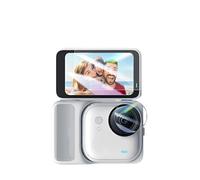 Set di 2 pellicole protettive per Insta360 GO Ultra, durezza 9H, anti-graffio, anti-bolle, in vetro temperato e protezione per lo schermo per fotocamera Insta360 GO Ultra