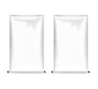 Set di 2 pellicole protettive per piante con coulisse in pellicola PE per proteggere piante medie e grandi dai danni causati dalle intemperie e dagli insetti in giardino (60 x 80 cm)