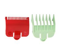Set di 2 pettini per capelli con guida per limitare il taglio dei capelli