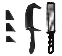 Set di 2 pettini per capelli, set da parrucchiere, taglia S, pettine di posizionamento
