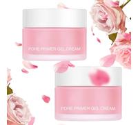 Set di 2 Pezzi Gel Pori Crema, Pore Primer Pore Make Up Base Concealer, Pori Invisibili e Tono Della Pelle Uniforme Per Tutti i Tipi Di, riempitivo i pori
