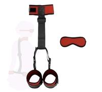 Set di 2 pezzi per la cura delle mani in cremisi, rilassamento dei muscoli del collo, design per la camera da letto