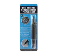 Set di 2 pezzi per marcatura di superfici metalliche dure per uso domestico e professionale, strumento per la punzonatura della porta, molla per attrezzi a cerniera