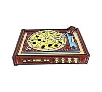 Set di 2 pezzi: tartaruga, fiore, cuore, biglietti, demoni, whale - perni in metallo smaltato per risvolti e vestiti, normale, Metallo non prezioso