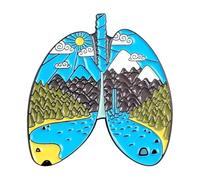 Set di 2 pezzi: tartaruga, fiore, cuore, biglietti, demoni, whale - perni in metallo smaltato per risvolti e vestiti, normale, Metallo non prezioso