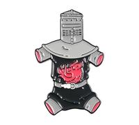 Set di 2 pezzi: tartaruga, fiore, cuore, biglietti, demoni, whale - perni in metallo smaltato per risvolti e vestiti, normale, Metallo non prezioso