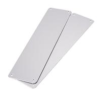 Set di 2 piastre da 30,5 cm in alluminio satinato