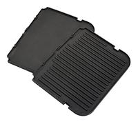 Set di 2 piastre grigliate di ricambio per pressa per panini e grill Cuisinart GR-4NP1 5 in 1 - Accessori per griglia, senza BPA, 2 pezzi