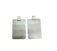 SET DI 2 PIASTRE PER PAZIENTI IN ACCIAIO INOX LAPAROSCOPIA DI 2 ADDLER