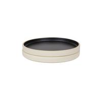 Set di 2 Piatti in Ceramica Otto Piccolo Nero
