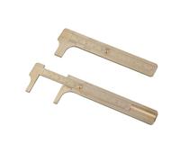 Set Di 2 Piccoli Analoghi Vernier Pinze Freno In Ottone Vernier Calliper Compatto Disegni Righello Per Preciso