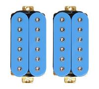 Set Di 2 Pickup A Doppia Bobina Per Chitarre Elettriche Fai Da Te Parti Blu pickup