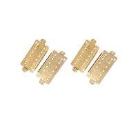 Set di 2 pickup Humbucker per chitarra elettrica, in ottone, doppia bobina, piastra di base per chitarra, 52 mm