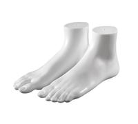 Set di 2 piedi femminili replica PVC costruzione piede manichino anatomia strumento di formazione adatto per scarpe marketing prototipo simulazione