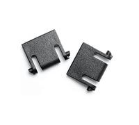 Set di 2 piedini per tastiera per computer Corsair K66 K68 K55, parti di ricambio per tastiera meccanica accessori (nero)