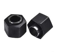 Set di 2 pinze per router da 12 mm e 12,7 mm, dadi in metallo per DW621, DW616, DW618, per Bosch 1617 e 1618, per modelli di router a immersione multipla