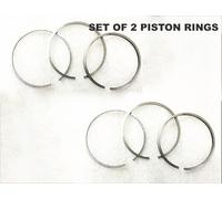 Set Di 2 Pistone Anelli 0.40mm Grande Per BSA 650cc A10 OHV Modelli 1950s