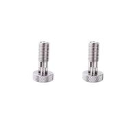 Set di 2 pistoni a molla retrattili a mano con impugnatura zigrinata per attrezzature industriali M6