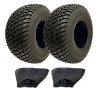 Set Di 2 Pneumatici E Camere Trattorino 18x8.50-8 4 Ply P332