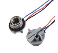 Set di 2 portalampada E27 con cavo nero, portalampada per cantiere, testato VDE per ristrutturazione e costruzione, connettore rapido, scarico della trazione, 60 W, 250 V, in plastica PBT