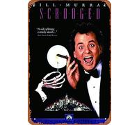 Set di 2 poster in metallo con scritta "Borats 11es by 17ess" di Sacha Baron Cohen, decorazione da parete in stile vintage, 20,3 x 30,5 cm