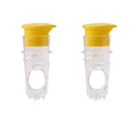 Set di 2 Pressa manuale Ergonomica Portatile Punto di Succo Di Limone Manuale Per Bevande Sane In Casa O Esterno Plastica Durevole