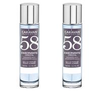 Set di 2 profumi per uomo Caravan n. 58-150 ml.