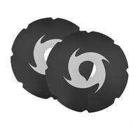 Set di 2 protezioni professionali per la pulizia dei freni a disco della bicicletta, in PVC, per mountain bike e bici da strada, ruote da 26", 27,5", 29"