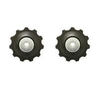 Set di 2 pulegge per deragliatore di bicicletta Shimano Deore M6000 SGS Noir