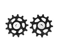Set di 2 pulegge per deragliatore di bicicletta Shimano SLX M7100 Noir