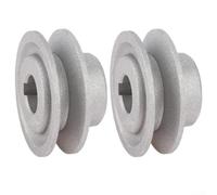 Set di 2 pulegge per macchina da cucire industriale, 40 mm, in alluminio (50 mm)