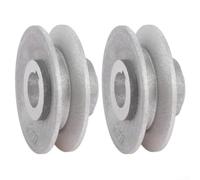 Set di 2 pulegge per macchina da cucire industriale, 40 mm, in alluminio (55 mm)