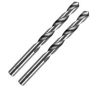 Set di 2 punte per trapano a spirale M35 HSS cobalto Jobber da 10 mm, per acciaio inossidabile, acciaio al carbonio, metallo, legno e plastica, utensili per trapano robusti e resistenti al calore