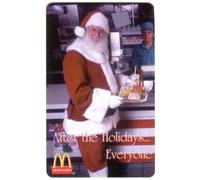 Set Di 2 Puzzle Di Coca-Cola E McDonald's (Santa E Ronald): Carta Telefonica