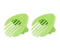 Set di 2 raccoglitori per capelli dal design innovativo per una raccolta efficace dei capelli e una facile manutenzione nel tuo bagno (verde)