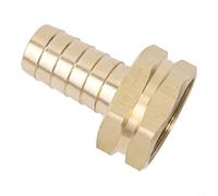 Set di 2 raccordi in ottone per tubo flessibile da 3/8 e 3/4 GHT per un flusso d'acqua ottimale nei giardini (5/8")