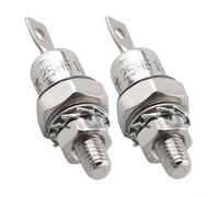 Set di 2 raddrizzatori a diodi prigionieri da 1200 V con catodo positivo e anodo negativo 85 A 40 A 25 A adatto per alimentazione e saldatura (25HF120)