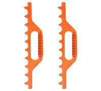 Set di 2 rastrelli a pettine ergonomico con 9 denti distanziati precisi per agricoltura paesaggistica manutenzione delle colture resistenti rastrelli manuali